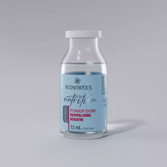 Ampola Força Instantânea Queratinan - Nutrition 12ml Ecosmetics
