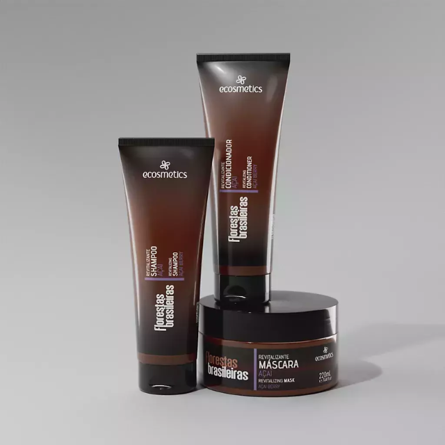 Kit Revitalizante + Hidratante - Açai Florestas Brasileiras Ecosmetics
