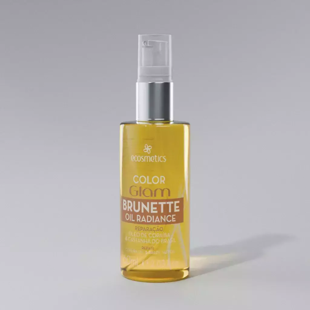 Color Glam Brunette - Oil Radiance 60ml Ecosmetics