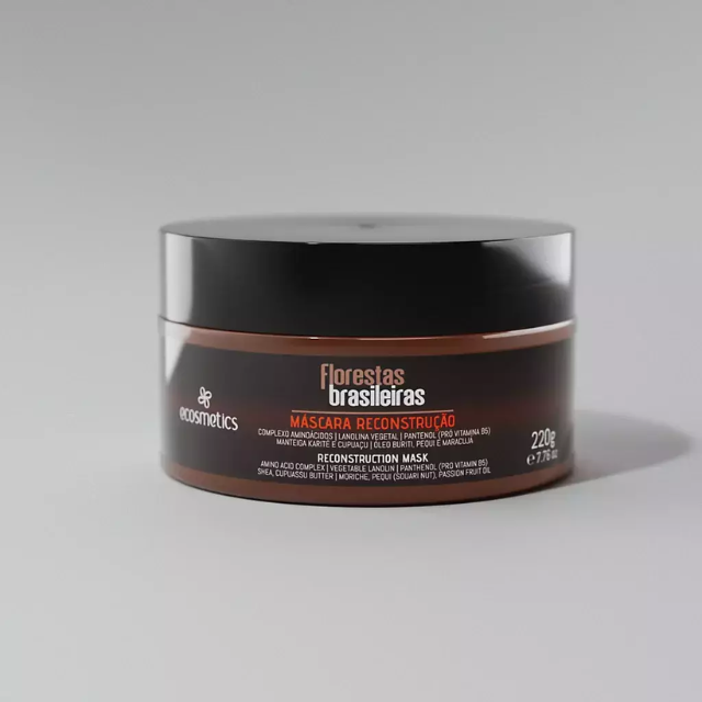 Máscara Reconstrução Florestas Brasileiras 220ml Ecosmetics
