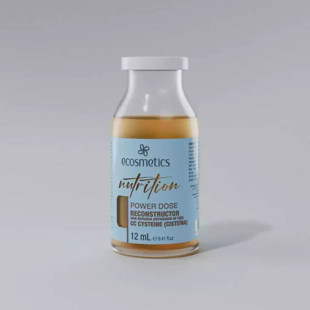 Ampola Cistina – Reconstrução Capilar Instantânea - Nutrition 12ml Ecosmetics 
