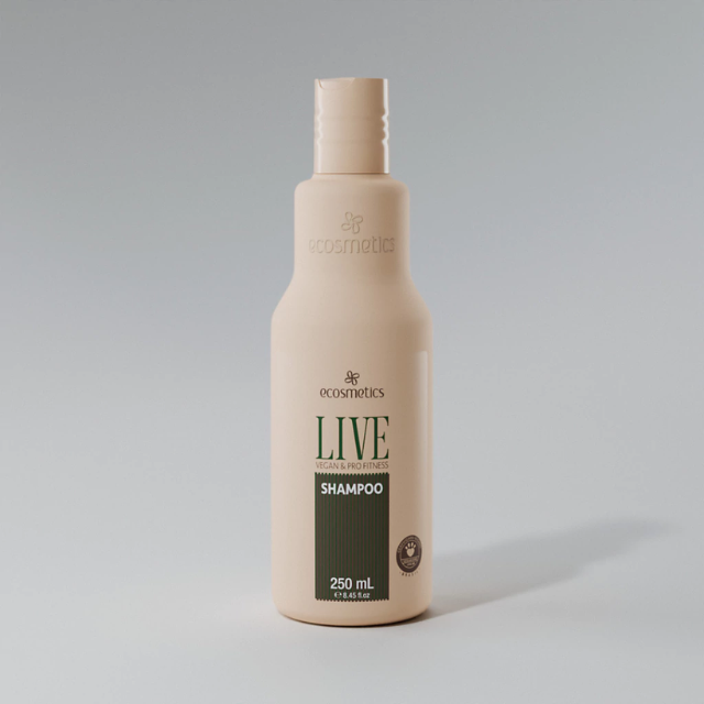 Live Vegan e Pró Fitness - Shampoo 250ml Ecosmetics